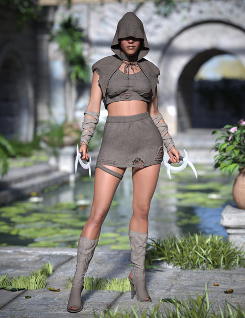 dForce MK Lone Wanderer Outfit for Genesis 9