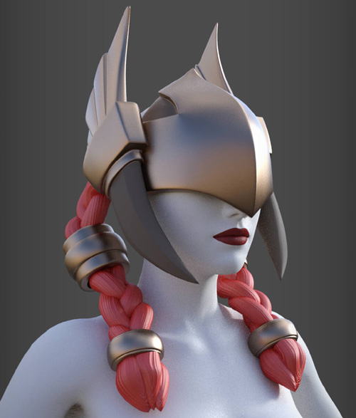 Guardian Helmet for Genesis 8 Female