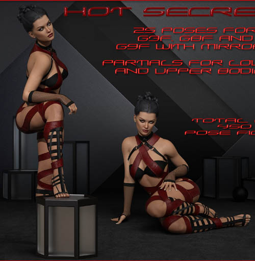 Hot Secrets - Poses for G9F-G8F-G3F