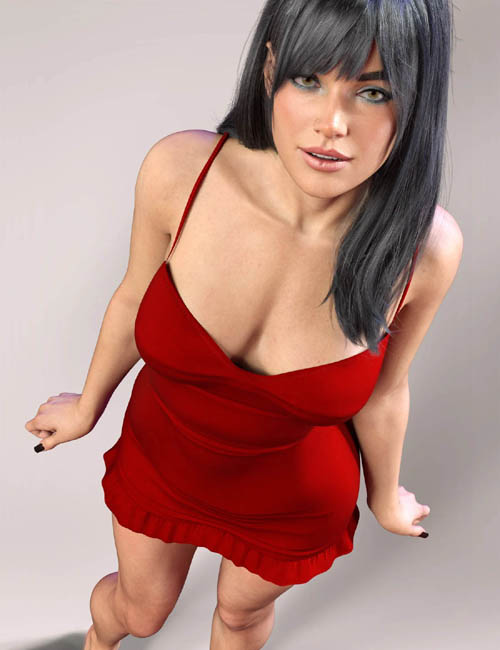 X-Fashion Mini Dress for Genesis 8, 8.1 and Genesis 9