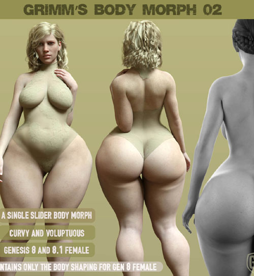 Grimm's Body Morph 02 for Genesis 8 Female