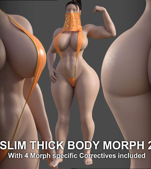 Slimthick Body Morph 2 for Genesis 8 Female