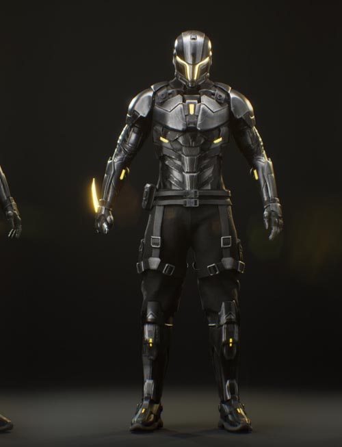 Cyber Ninja (Unreal Character)