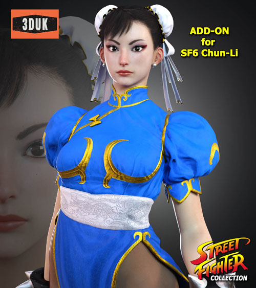 SF6 Chun-Li Add-On for G8F