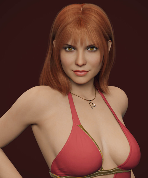 Amber Character Morph for Genesis 8 Female