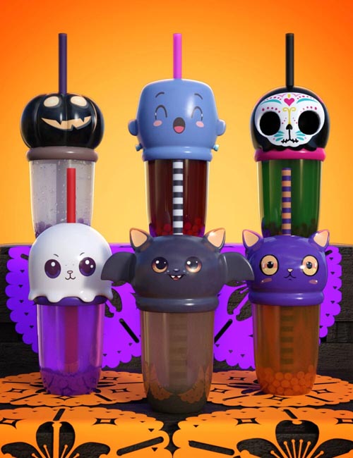 Make your Bobba! for Halloween Bobba Cups