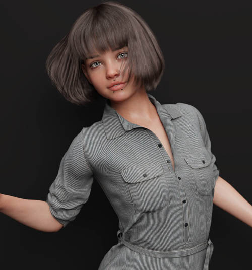 E3D Diyaa Teen for Genesis 8/8.1 Female