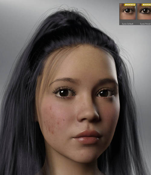 Shusani V5 High Quality Textures 8K for G8.1 Female