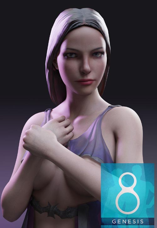 GOW 3 Aphrodite for G8F Daz Model