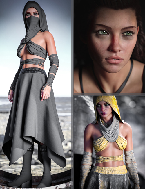 CB Ramsey HD Character, Clothing and Texture Expansion for Genesis 9