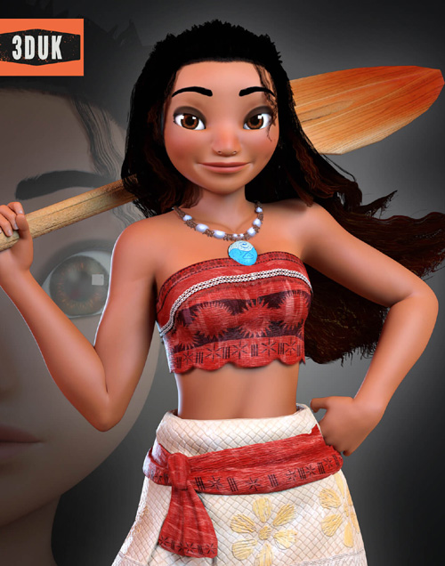 Moana For G8F