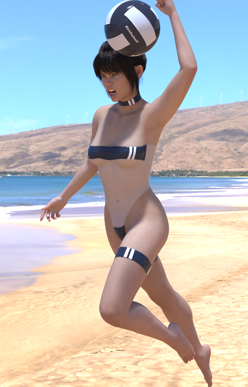 Ryan Reos – Gris Swimsuit for G8F