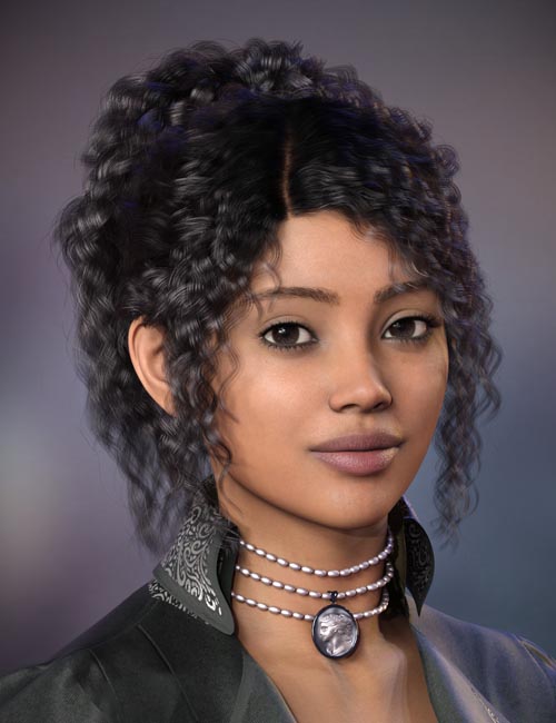 ALO Kymatia Hair for Genesis 9, 8 and 8.1 Female