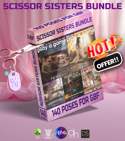 Scissor Sisters Pose - Bundle