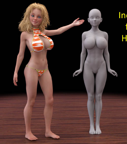 Tryna Character Body and Head Morphs for Genesis 8 Female