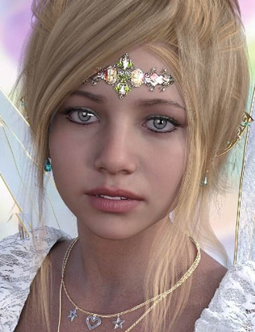 Fairies Tiara for Genesis 8