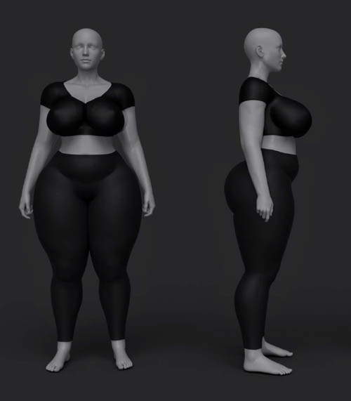 Orpixels Cxxl Morph for Genesis 8 Female