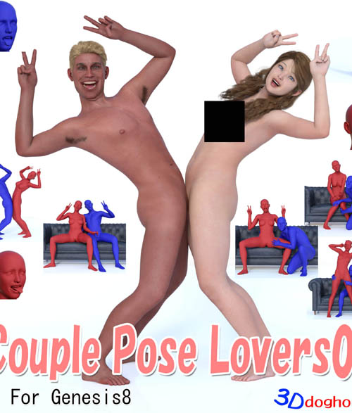 Couple Pose Lovers08 for G8