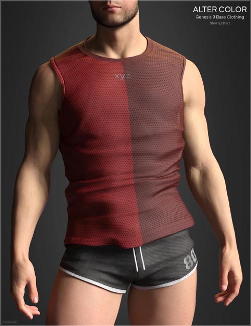 CGI AlterColor for Genesis 9 Base Clothing S1