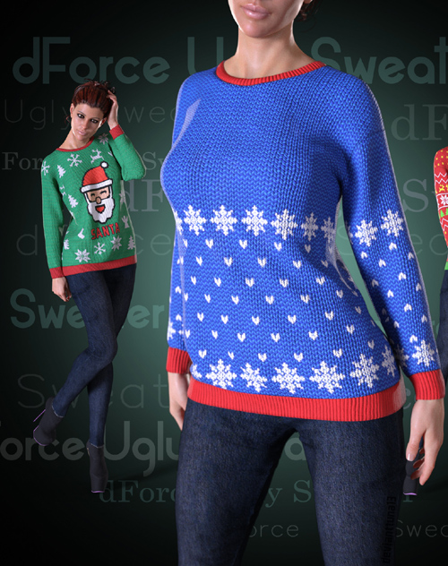 dForce Ugly Sweater for G8F