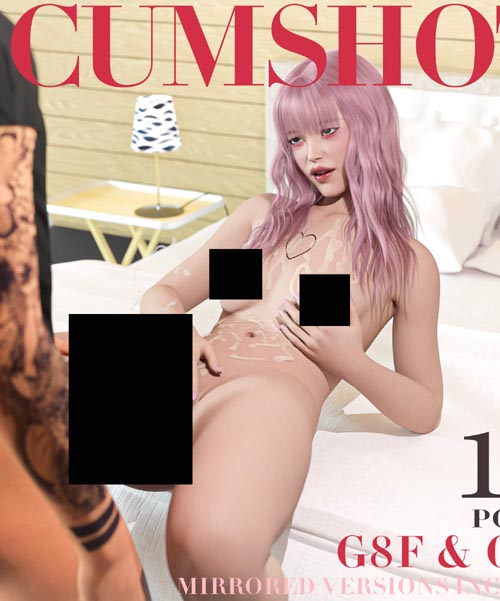 Cumshot Pose Pack for G8F & G8M