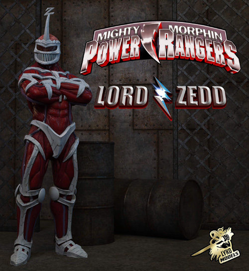 Power Rangers Lord Zedd Outfit for Genesis 8 Male