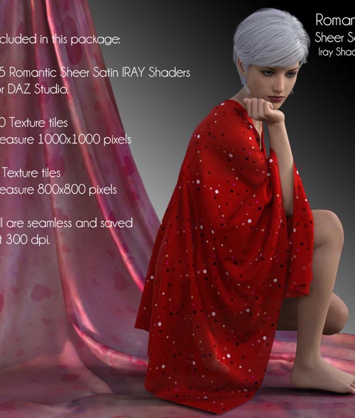 Romantic Sheer Satin Iray Shaders