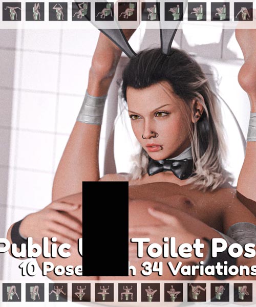 10 Sexy Public Use Toilet Poses for G8F & G9