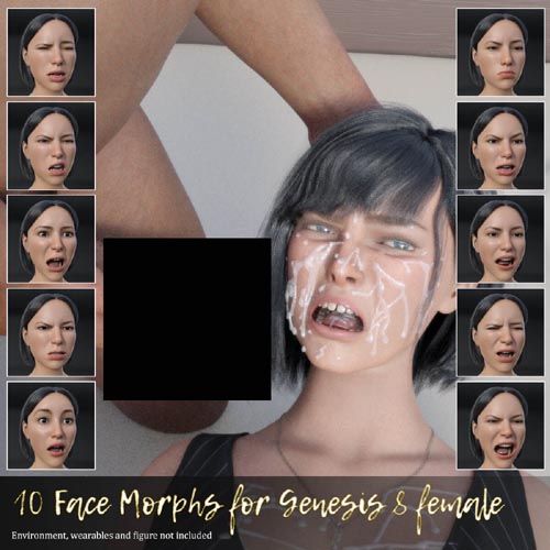 Facial Morphs for G8F