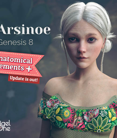 Arsinoe & Arsinoe Dress Bundle for Genesis 8 Female