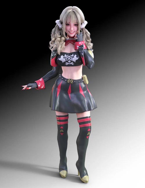 FG CuteZ Outfit for Genesis 9