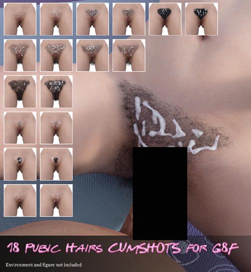 Cumshots for Pubic Hairs for G8F