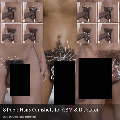 Cumshots for Pubic Hairs for G8M & Dicktator