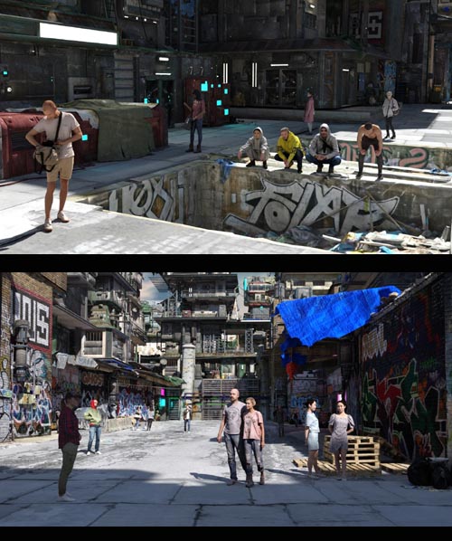 Urban Future Slums for DAZ