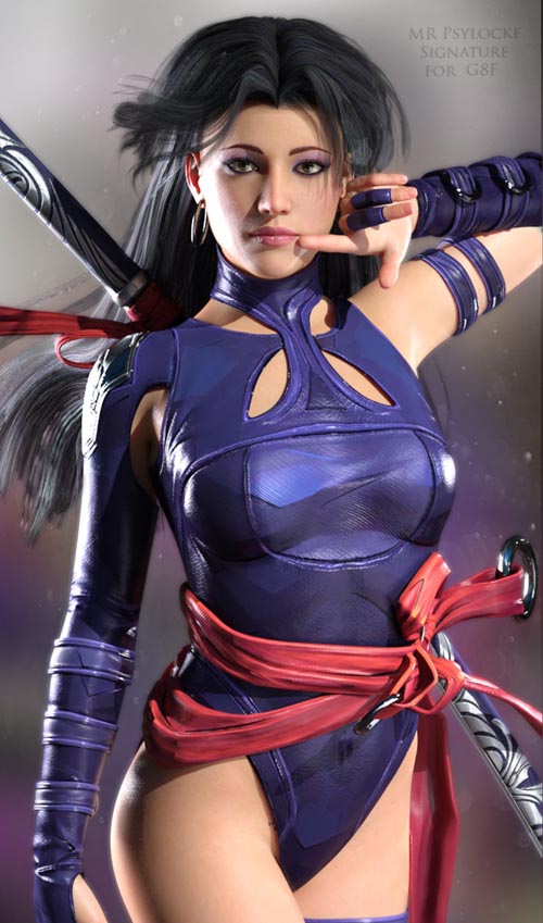 MV Psylocke Signature for G8F