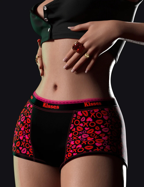 Sweet Love Texture Add-On for Girl Boxers