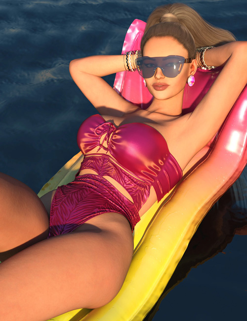 InStyle - SPR Hollow Out Swimsuit for Genesis 9, 8.1, and 8 Female Add-On