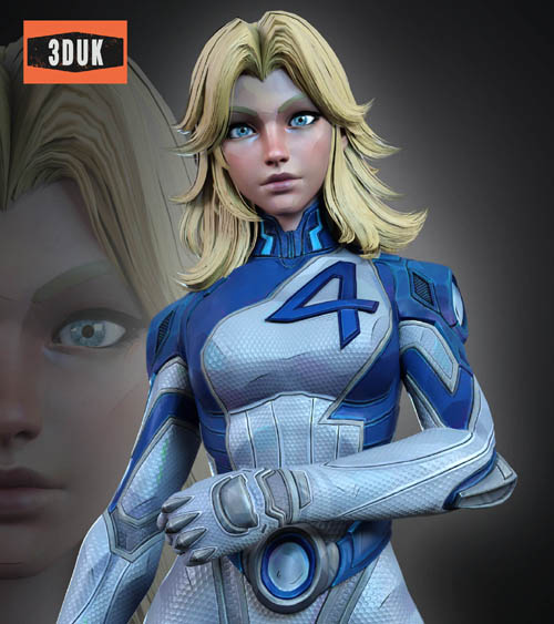 MR Invisible Woman For G8F