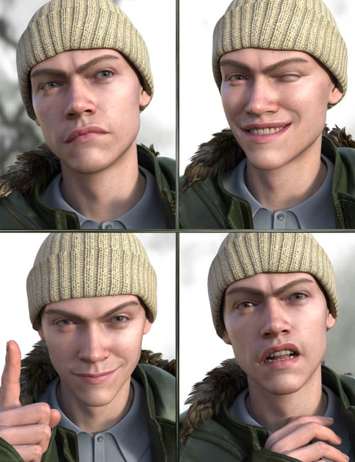 JW The Cool Boy Expressions for Lucas 9