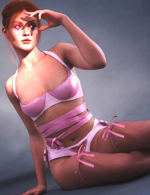 LA Tied Up Lingerie for Genesis 8 Female and 9