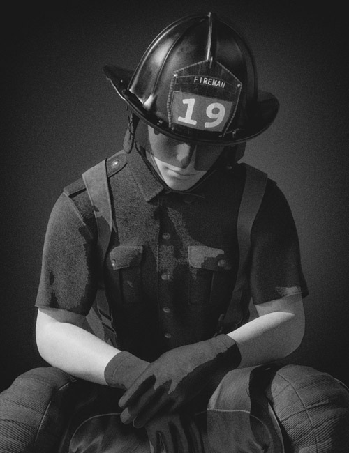 KuJ Firefighter Suit For Genesis 9