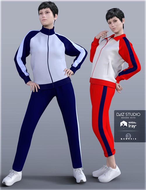 H&C School Sportswear B for Genesis 3 Female(s)