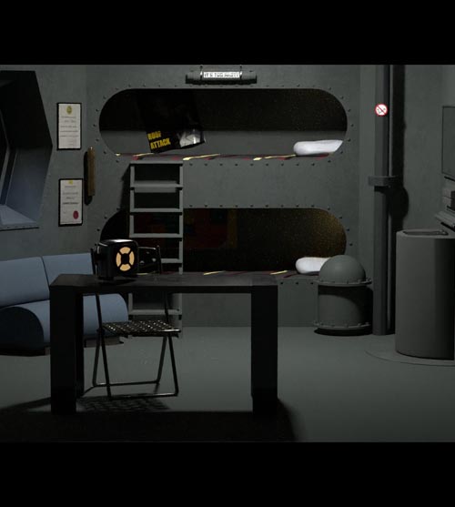 Em Star Bunk Room for Poser