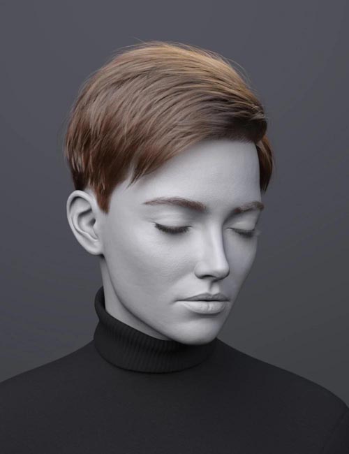 dForce FV Classy Pixie Hair for Genesis 9