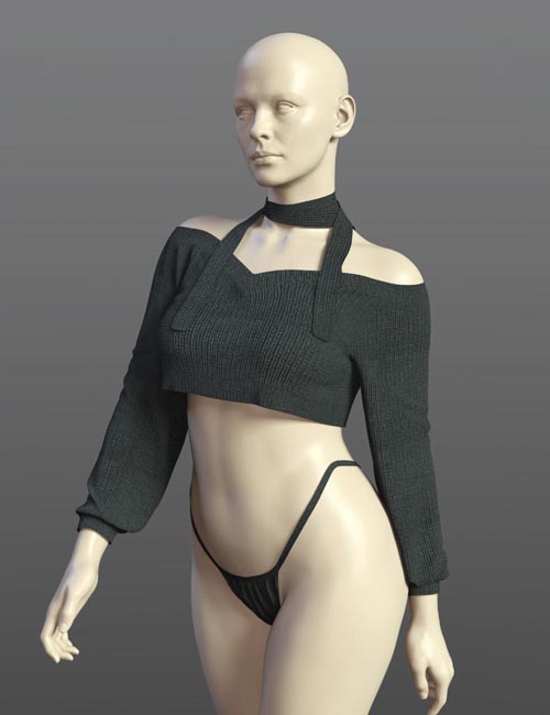 dForce SPR Strapless Suit for Genesis 9