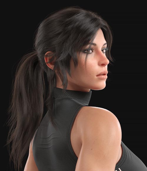 Lara Hair for G8F