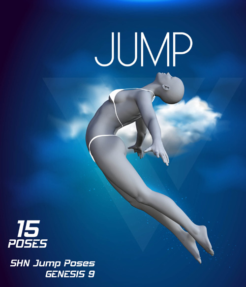 Shn Jump Poses for Genesis 9