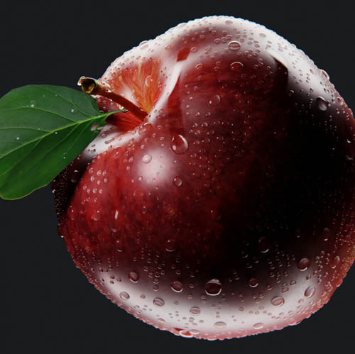 H2O droplet simulation