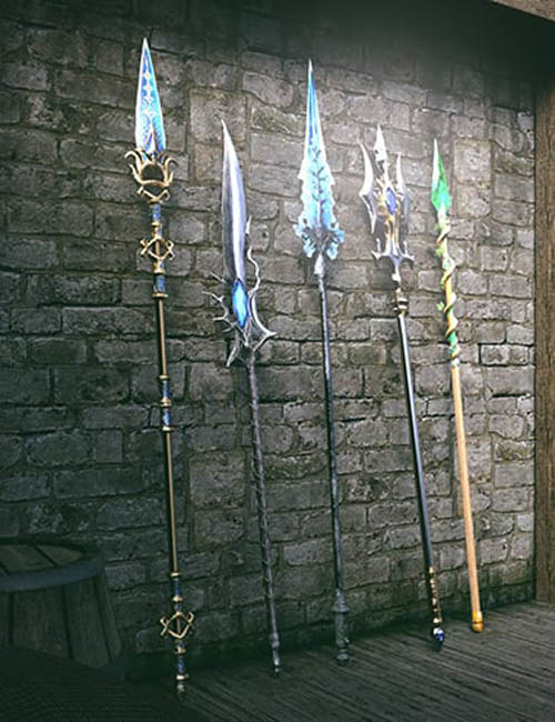 Fantasy Spear Collection 01