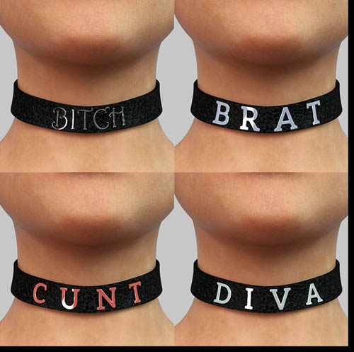 That's My Name Choker G9F